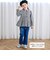 襟フルーツ刺しゅうティアードブラウス(90~130cm)