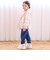 裾折り返し総柄ポケットアニマル刺しゅう付きパンツ(80~130cm)
