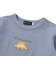 恐竜刺しゅうスムース長袖Tシャツ+ムラ染めジョガーパンツ セット(80~90cm)