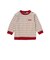 マルチボーダー天竺配色リブ長袖Tシャツ(80~90cm)