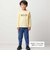【抗菌・防臭】TERREアニマルロゴプリント天竺長袖Tシャツ(90~130cm)