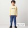【抗菌・防臭】TERREアニマルロゴプリント天竺長袖Tシャツ(90~130cm)