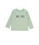 【抗菌・防臭】TERREアニマルロゴプリント天竺長袖Tシャツ(90~130cm)