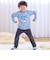 【スララク/防汚加工/9分丈】ゆったり履ける！ガンガン頑丈ストロングパンツ(80~130cm)
