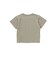 缶バッジ風立体プリント半袖Tシャツ+ロゴ長袖Tシャツ セット(90~160cm)