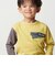 ランダム配色ワッペン刺しゅう長袖Tシャツ(90~160cm)