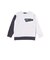 ランダム配色ワッペン刺しゅう長袖Tシャツ(90~160cm)