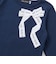 グログランBIGリボンモチーフ裾スカラップ長袖Tシャツ(90~160cm)