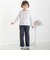 【店舗限定】チュールリボンロングTシャツ(95~150cm)