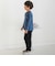【店舗限定】裏毛三角ポイントロングパンツ(95~150cm)