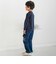 【店舗限定】カーゴ刺しゅうストレッチデニムパンツ(95~160cm)