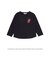 【ザ・ローリング・ストーンズｘSLAP】フロントｘバックロゴプリント長袖Tシャツ(80~130cm)