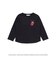 【ザ・ローリング・ストーンズｘSLAP】フロントｘバックロゴプリント長袖Tシャツ(80~130cm)