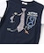 ネクタイメガネパッチ袖切り替え長袖Tシャツ(80~130cm)