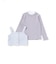 ラメツイードビスチェ+フリル襟テレコ長袖Tシャツ セット(100~160cm)