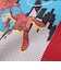 【スパイダーマン】コミックアート スパイダーマン長袖裏毛トレーナー(100~160cm)