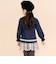 裾梯子レース天竺長袖Tシャツ(80~130cm)