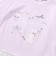 裾梯子レース天竺長袖Tシャツ(80~130cm)