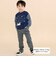 ボーダー切り替え長袖Tシャツ(80~130cm)