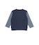 ボーダー切り替え長袖Tシャツ(80~130cm)