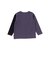 バイカラーロゴ 発泡プリント長袖Tシャツ(100~160cm)