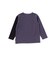 バイカラーロゴ 発泡プリント長袖Tシャツ(100~160cm)