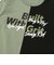 バイカラーロゴ 発泡プリント長袖Tシャツ(100~160cm)