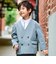 TRトロノーカラージャケット+ロングパンツ セットアップ(90~130cm)