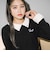 シャギーカラーリブトップス(130~160cm)