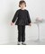 【店舗限定】ポンチ裾リボンパールロングパンツ(95～150cm)