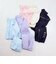 【WEB限定/A★DAY/スラガク/反射テープ/裏メッシュ】夜道も安全！めだちたGIRL＆ひかるBOYの★シャカシャカパンツ女の子(100~150cm)