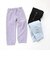 【WEB限定/A★DAY/スラガク/反射テープ/裏メッシュ】夜道も安全！めだちたGIRL＆ひかるBOYの★シャカシャカパンツ女の子(100~150cm)