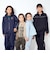 【WEB限定/A★DAY/スラガク/反射テープ/裏メッシュ】夜道も安全！めだちたGIRL＆ひかるBOYの★ウィンドブレーカー女の子(100~150cm)
