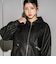 2WAYファー襟フェイクレザーブルゾン(130~160cm)