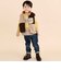 裾折り返しモチーフ付きパンツ(80~120cm)