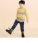 裾折り返しモチーフ付きパンツ(80~120cm)