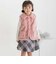 【店舗限定】チェック巻きスカートキュロット(95～160cm)