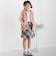 【店舗限定】チェック巻きスカートキュロット(95～160cm)