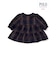 【POLO BCS(ポロ・ビーシーエス)×SLAP SLIP】チェックワンピース＋スパッツセットアップベビー(70~80cm)