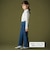 サイドリボンストレッチデニムパンツ(95~160cm)