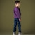 ロゴ総柄ストレッチデニムパンツ(95~150cm)