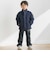 【店舗限定】ワッペン付きタフタダウンコート(95～160cm)