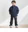 【店舗限定】ワッペン付きタフタダウンコート(95～160cm)