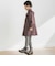【店舗限定】ネルチェック柄ワンピース(95～150cm)