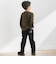 【店舗限定】リブレスコールロングパンツ(95～160cm)