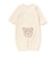 裏毛クマパッチ切替2way長袖カバーオール ベビー(50~75cm)