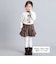 ヘリンボン切替プリーツショートパンツ(80~150cm)