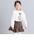ヘリンボン切替プリーツショートパンツ(80~150cm)
