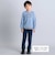 【お揃い】カットニットチェックレイヤードプルオーバー(80~150cm)
