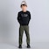 ベロアパイピングアウトポケットツイルロングパンツ(80~160cm)